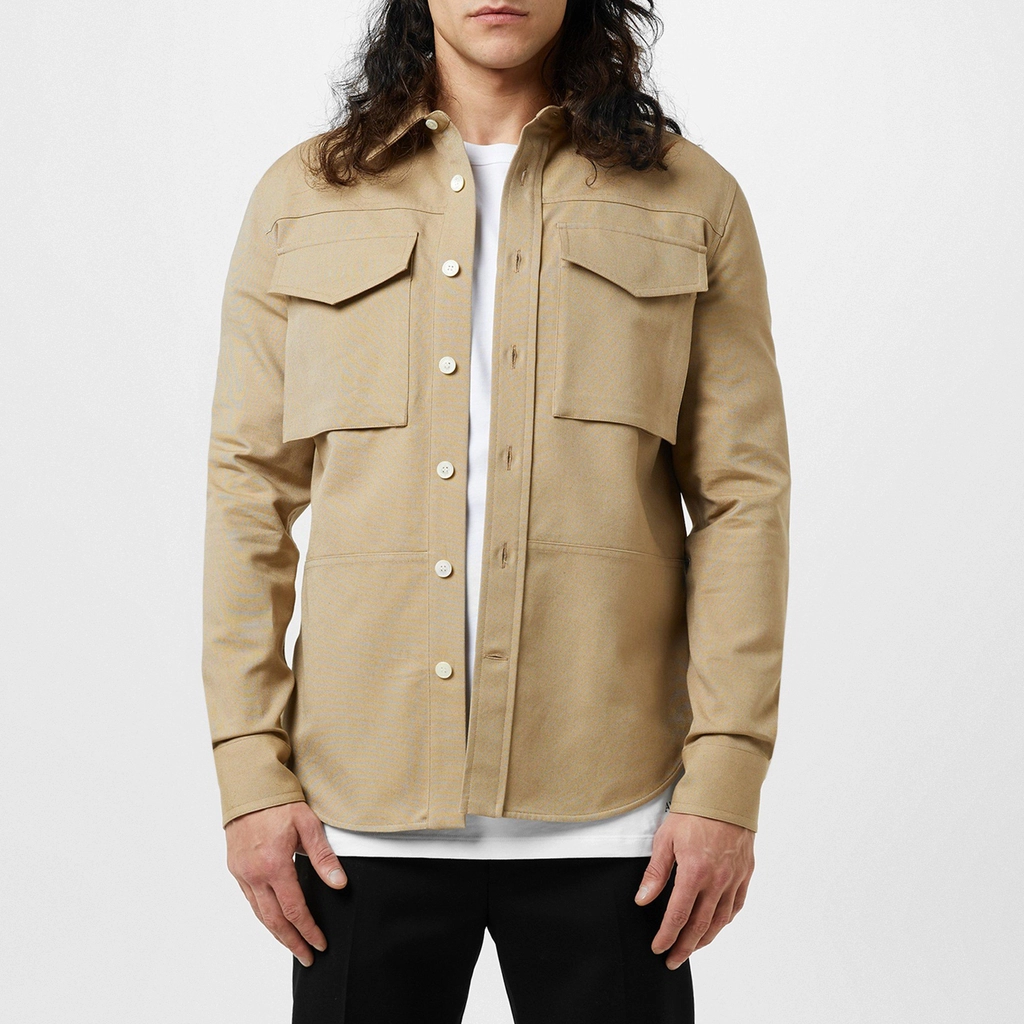 Alexander McQueen Military Pocket Shirt - Beige